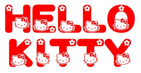 hello kitty font free download